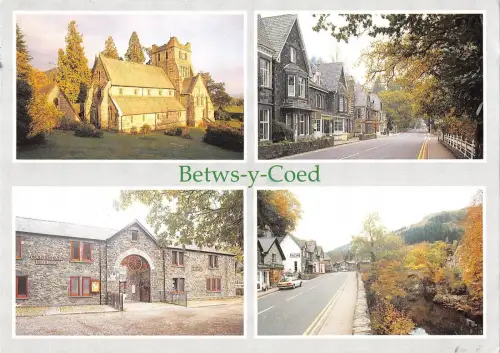 BR75523 betws y coed st marys church high street wales