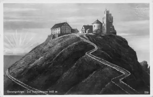 BG25306 Riesengebirge die schneekoppe tschechisch