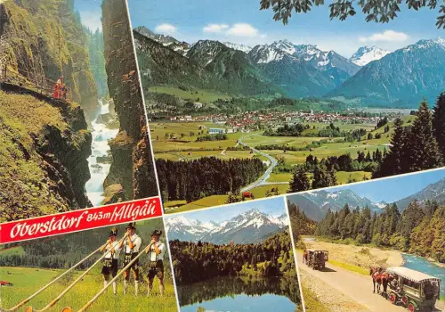 BT11808 oberstdorf allgau folklore Germany