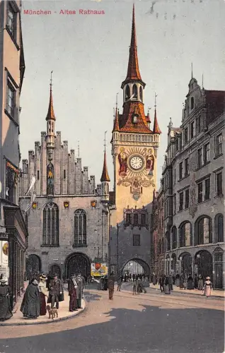BG25966 münchen altes rathaus germany
