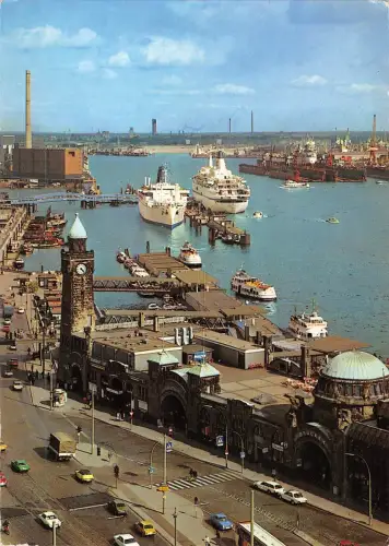 BT15420 Hamburg st pauli landungsbrücken Schiffsbateaux Germany