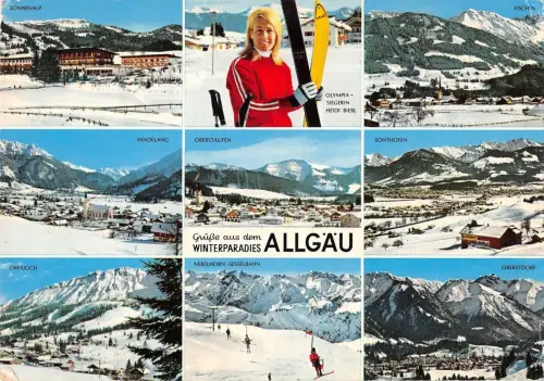 BT13586 Wintersport Allgau Ski Germany