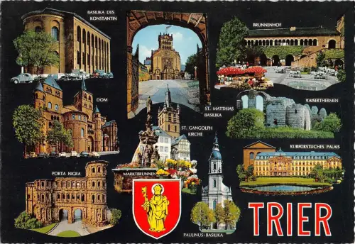 BT1994 Trier paulinus basilika porta nigra dom germany