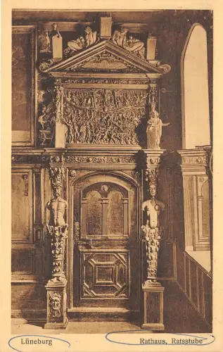 BG25185 Rathaus Ratsstube Lüneburg Germany