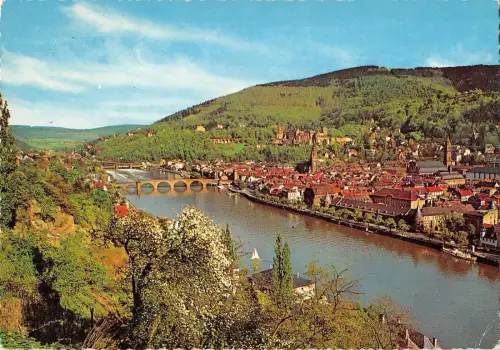 BT14246 Heidelberg Blick vom Philosophenweg Germany