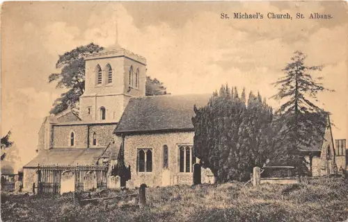 BR58908 st maichel church st albans uk