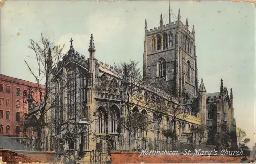 BR94263 nottingham st mary s church uk