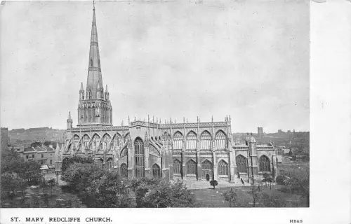 BR58024 St Mary Redcliffe Church UK