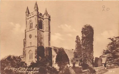 BR58003 st mary s church Chiddingstone uk