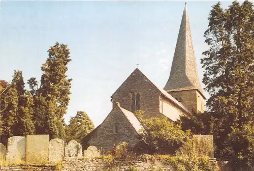 uk49633 st teilos church lantilio crossenny obergavenny wales uk