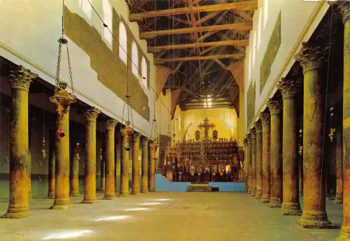 US6005 bethlehem forty columnas of the church of nativity israel