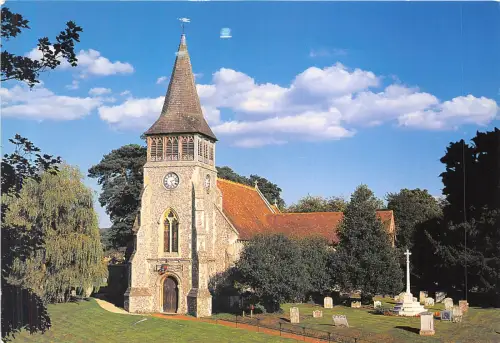 uk50631 st nicholas church wickham hampshire uk