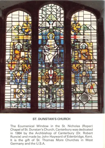 uk49515 st dunstans church canterbury uk