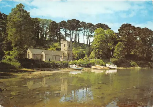 uk47964 st just in roseland church cornwall uk