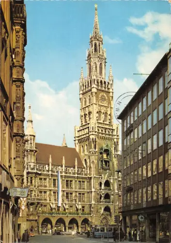 BT15506 Rathaus von der Rosenstraße München Germany