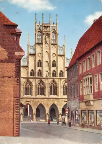 BT11633 Münster Rathaus Deutschland