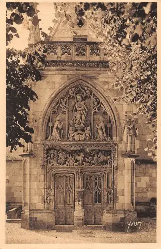 BF7544 chateau d amboise porte de la chapelle st hubert france Frankreich