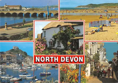 BR82363 North Devon Ship Bateaux UK