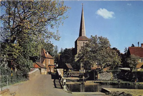 uk47139 eynsford brige and church uk