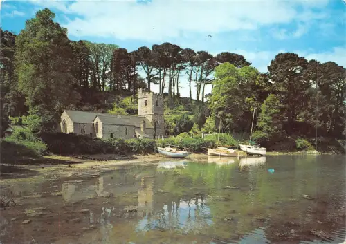 uk47918 st just in roseland church cornwall uk