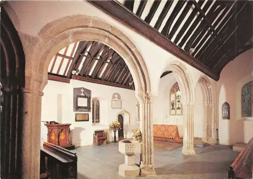 uk45134 st just in roseland church cornwall uk