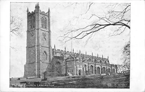 uk24380 Pfarrkirche Lancaster Echtfoto UK