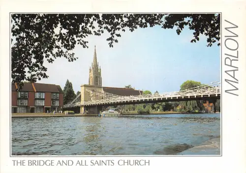 uk48783 bridge and all saints church marlow uk