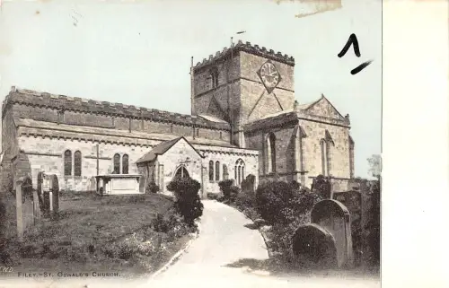 uk17883 st oswalds church filey uk