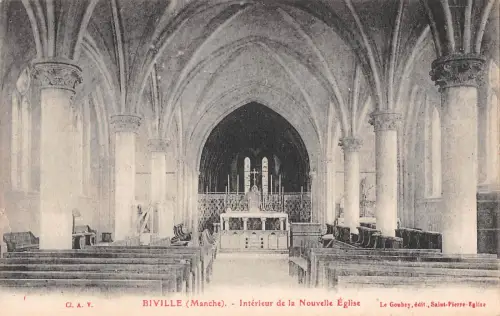 B104867 Frankreich Biville Interieur de la Nouvelle Eglise Kirche