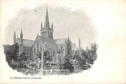 BR69878 st nicolas church yarmouth uk