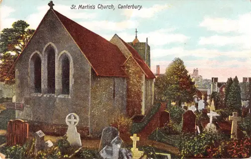 uk25513 st martins church canterbury uk