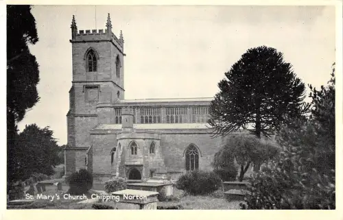 uk23415 st marys church chipping norton real photo uk