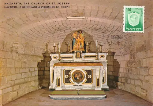 B95668 Nazareth die Kirche St. Joseph Israel