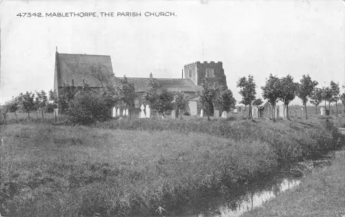 uk28072 Pfarrkirche Mablethorpe Echtfoto UK