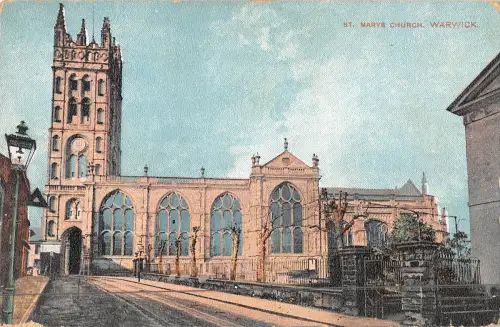 uk18726 st marys church warwick uk