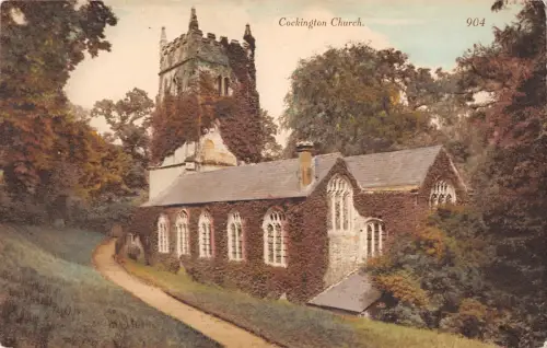 uk31648 church cockington uk