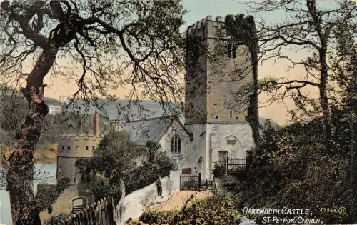 uk28068 st petrox church dartmouth castle uk