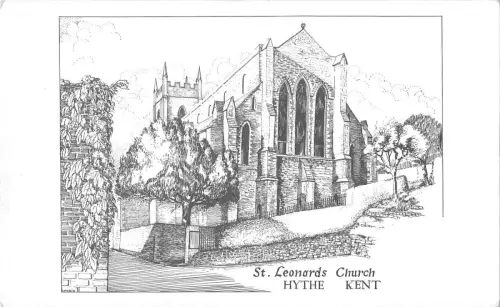 BR67970 St Leonards Church Hythe Kent Postkarte UK