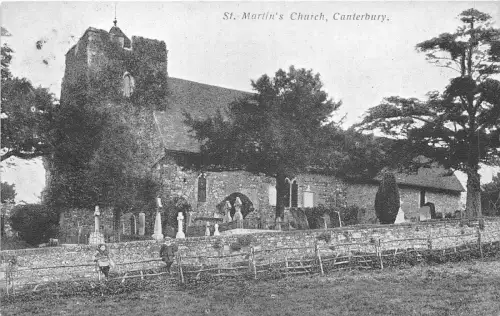 br107947 st martins church canterbury uk