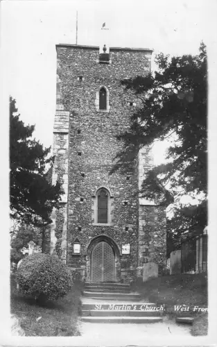uk30990 st martins church west front real photo uk