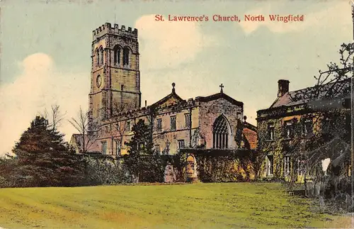 BR93780 St Lawrence S Church North Wingfield UK