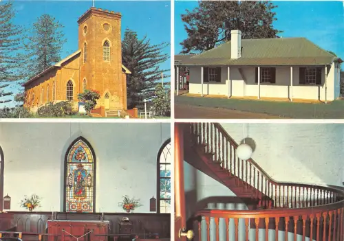 us7269 st thomas anglican church port macquarie butterfly stamp