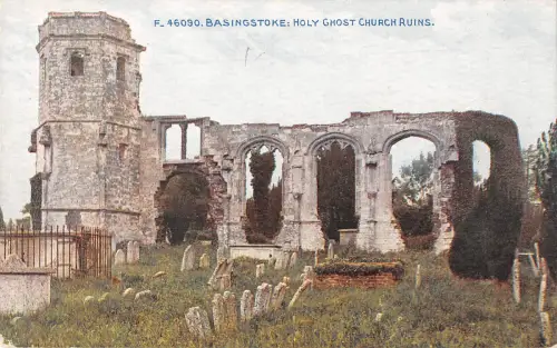 uk29755 Holy Ghost Church Ruins Basingstoke UK