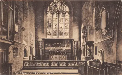 BR60390 the chancel ledbury church uk