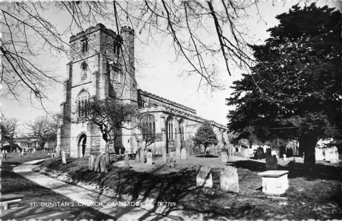 BR79612 St Dunstan s Kirche Cranbrook Echtfoto UK