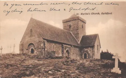 BR60208 st martha s church guildford uk
