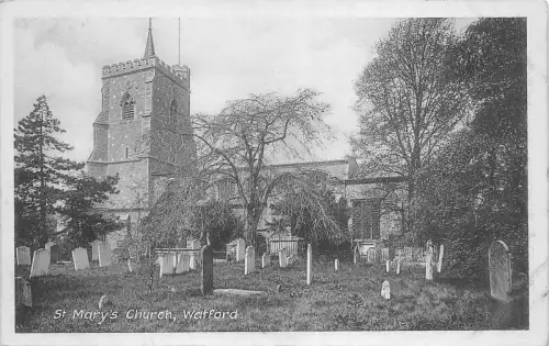 BR63221 st marys church watford uk