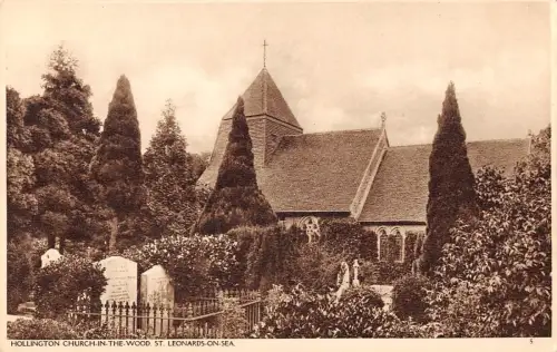 BR78837 hollington church in the wood st leonards on sea uk