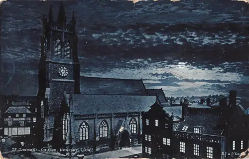 uk13453 st thomas church newport isle of wight uk