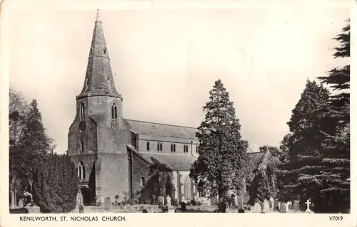 BR96859 Kenilworth St Nicholas Church Echtfoto UK